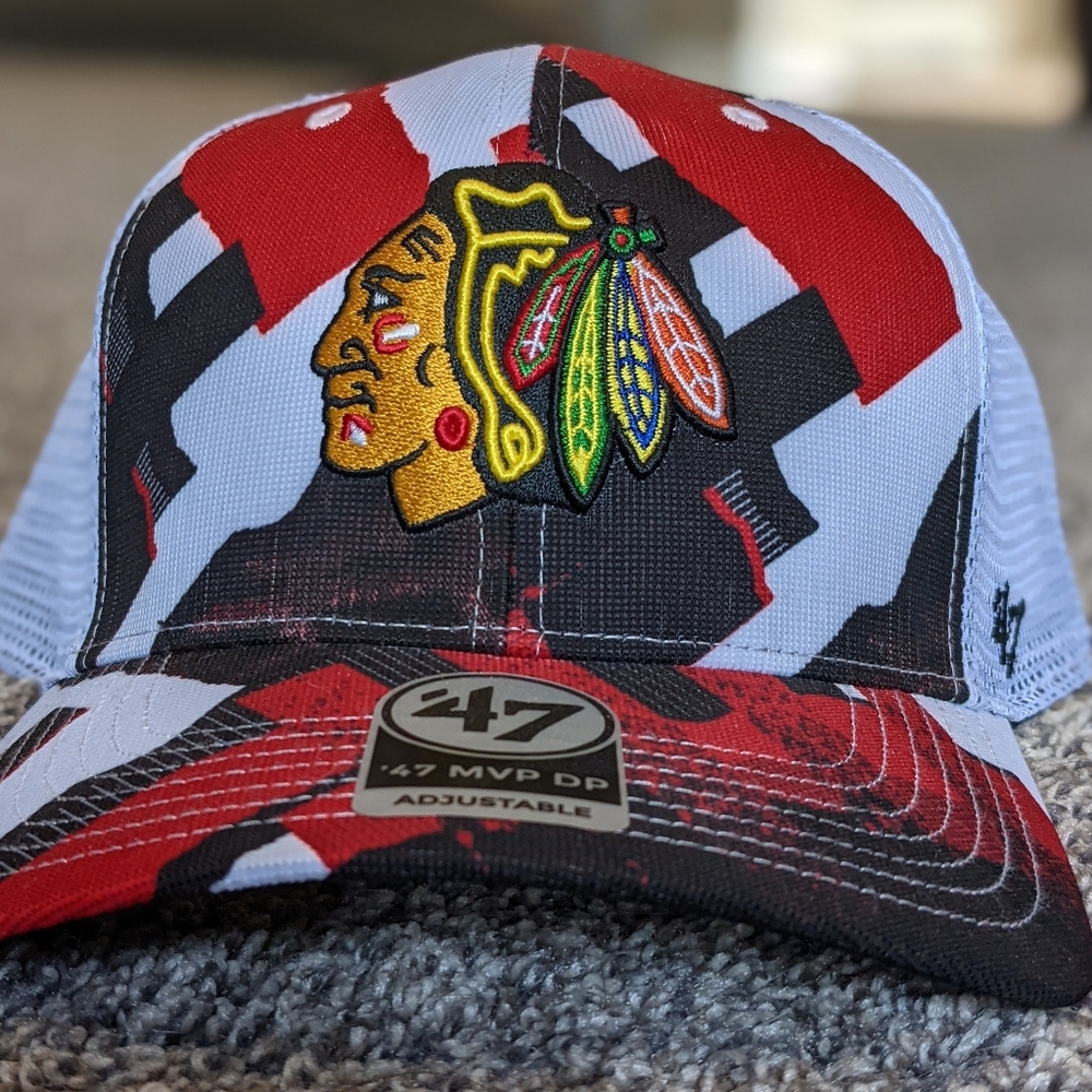 47 brand Chicago Blackhawks MVP hat